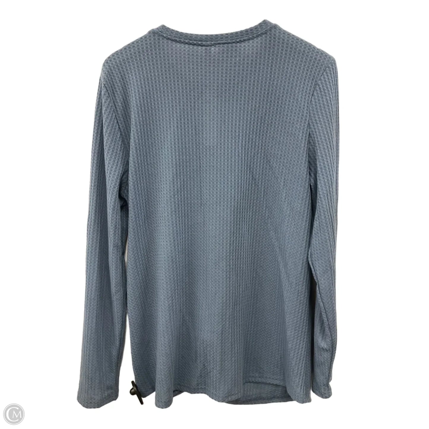 Top Long Sleeve By Clothes Mentor In Blue, Size: Xl