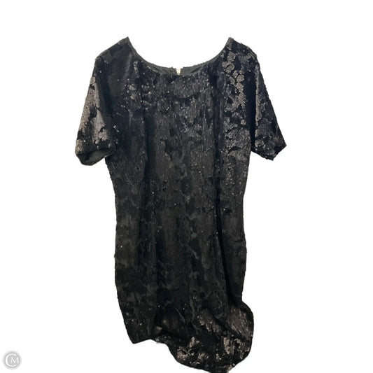 Dress Party Midi By Clothes Mentor In Black, Size: 2x