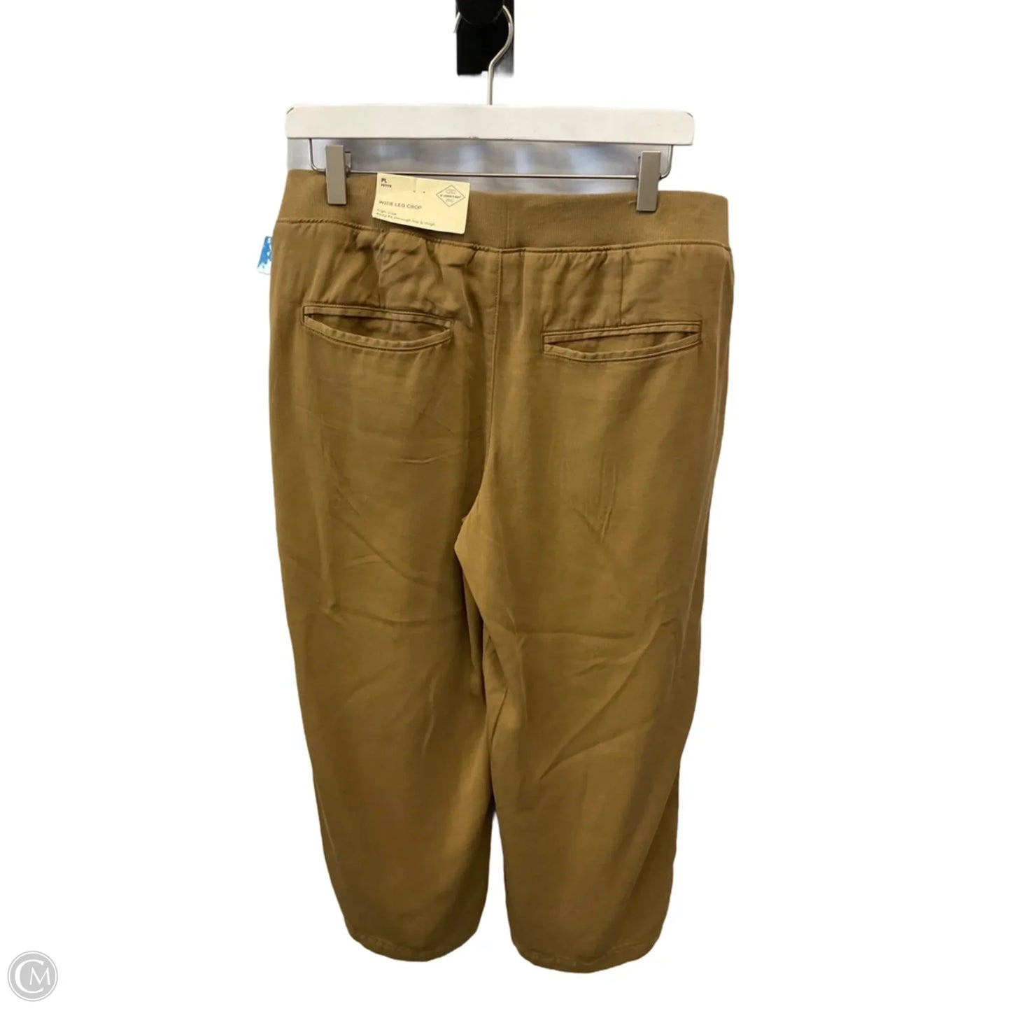 Pants Wide Leg By St Johns Bay In Beige, Size: 12