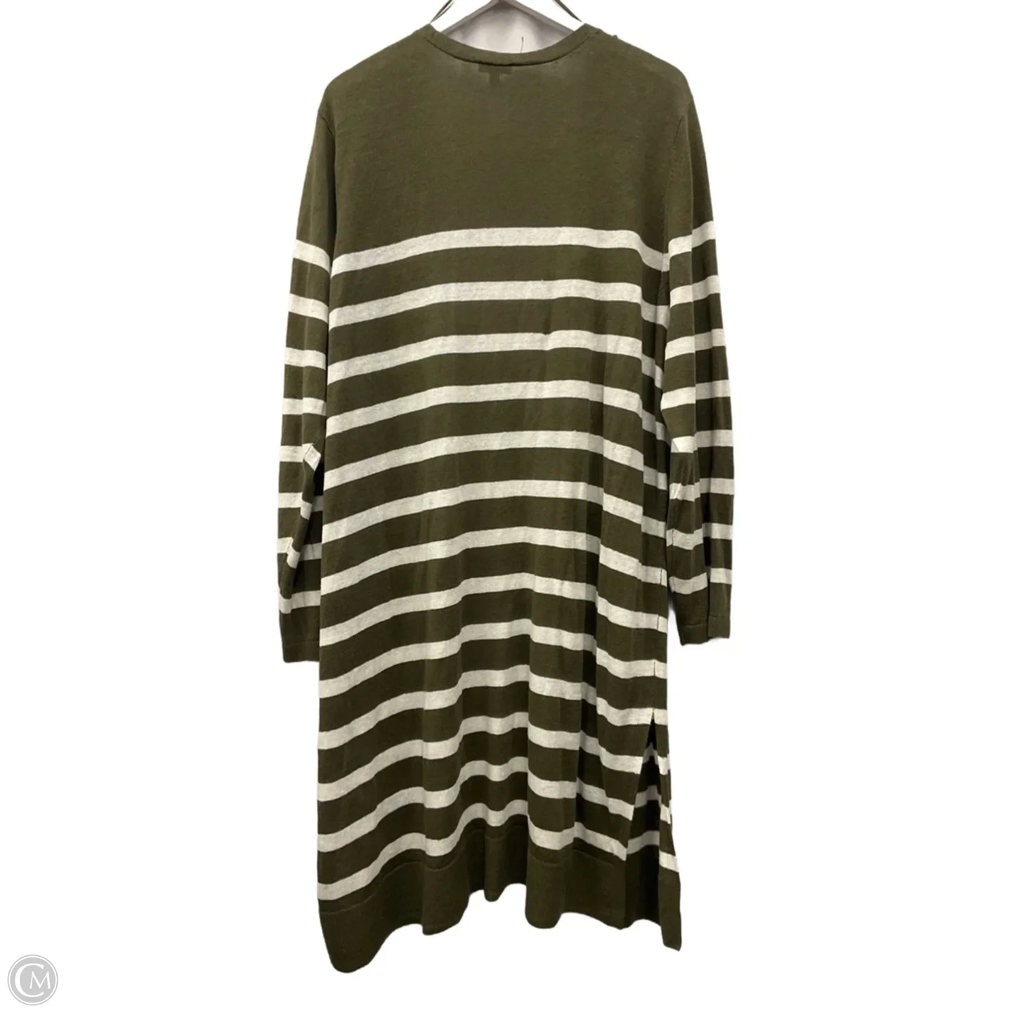 Cardigan By Talbots In Green, Size: 3x