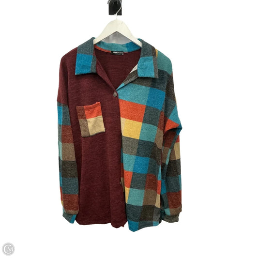 Top Long Sleeve By Heimish Usa In Multi-colored, Size: 3x