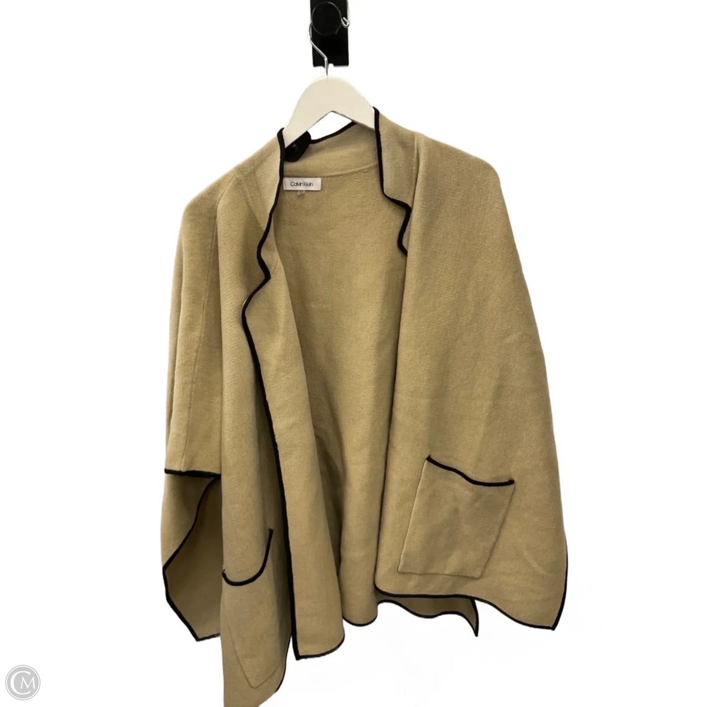 Shawl By Calvin Klein In Tan, Size: Osfm