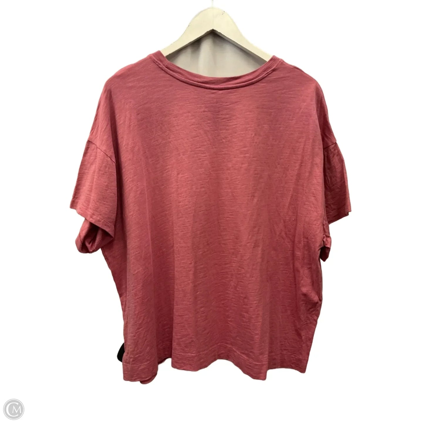 Top Short Sleeve Basic By Old Navy In Pink, Size: 2x