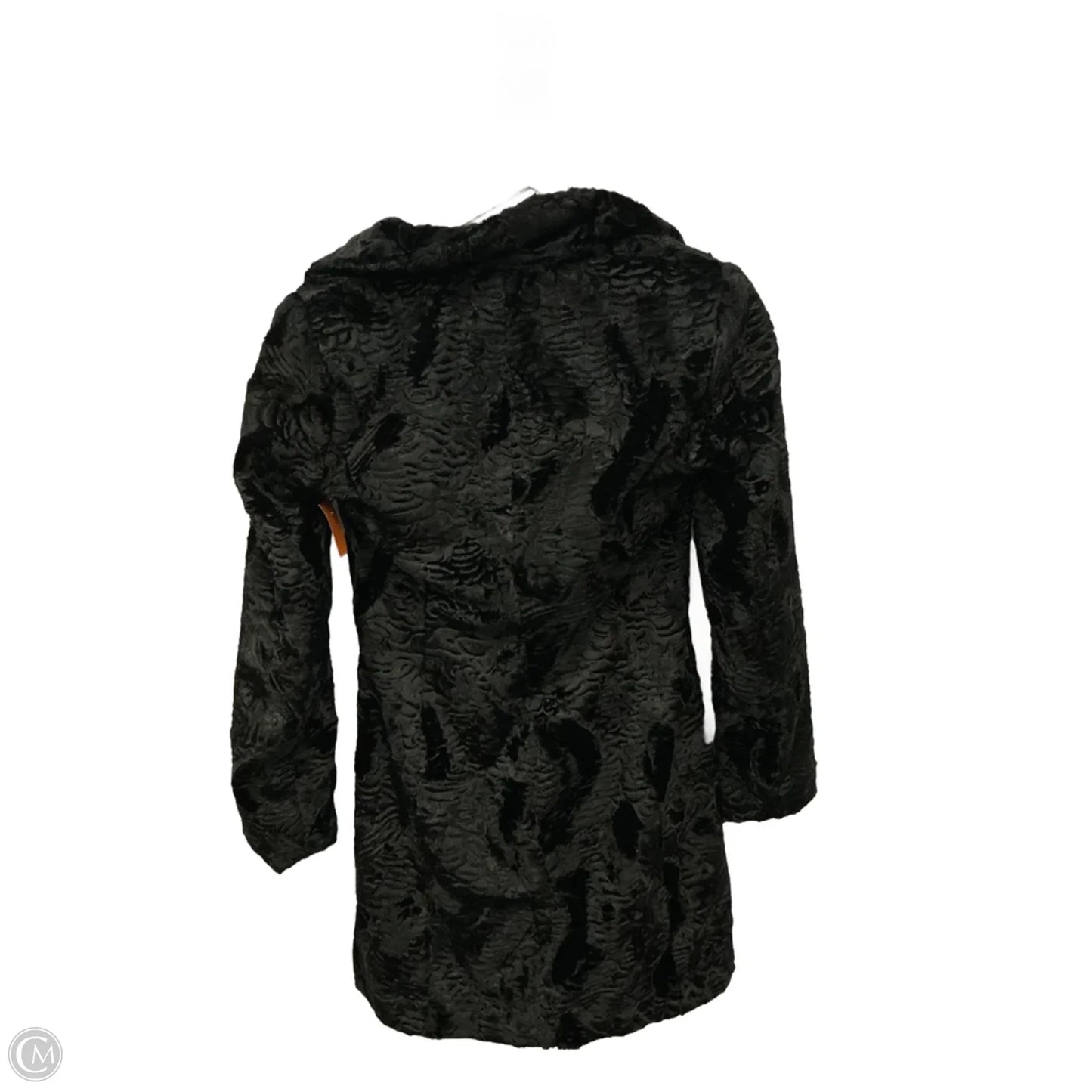 Coat Faux Fur & Sherpa By White House Black Market In Black, Size: Xs