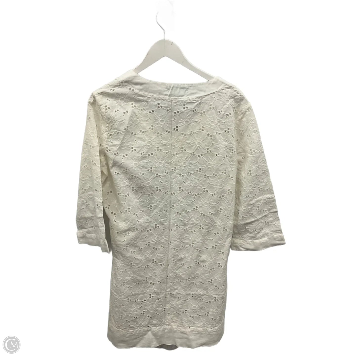 Swimwear Cover-up By Cme In White, Size: M
