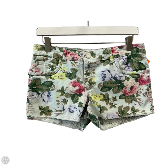 Shorts By Clothes Mentor In Floral Print, Size: 6