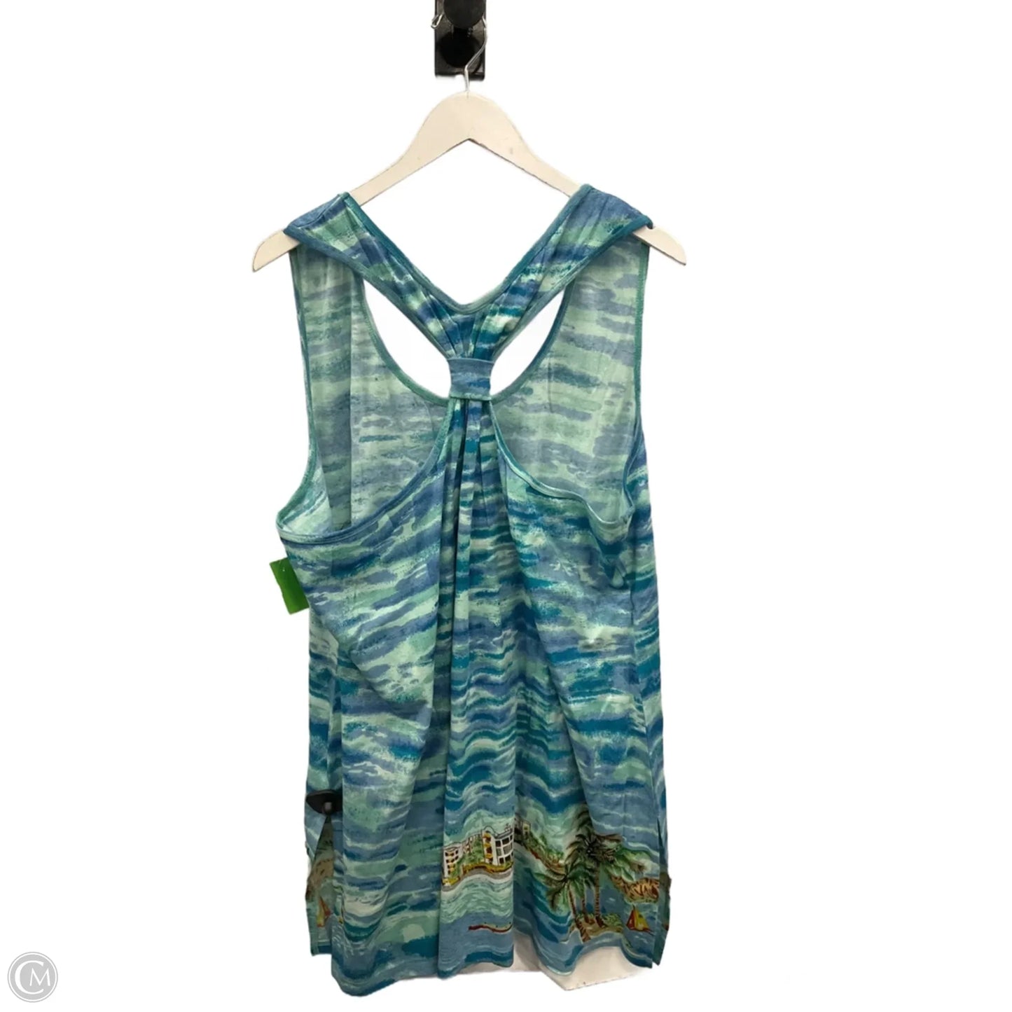 Swimwear Cover-up By Cme In Aqua, Size: 3x