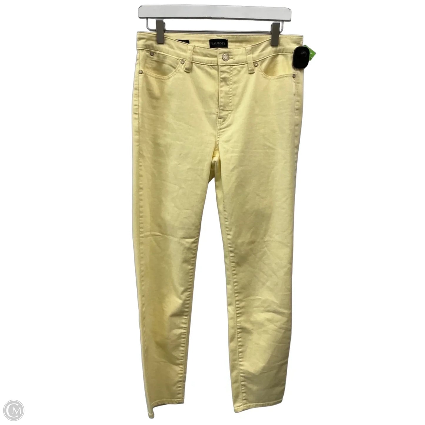 Jeans Straight By Talbots In Yellow, Size: 6