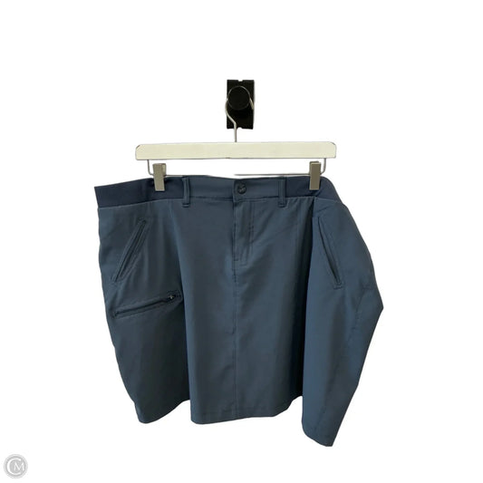 Athletic Skort By Lee In Blue, Size: 20