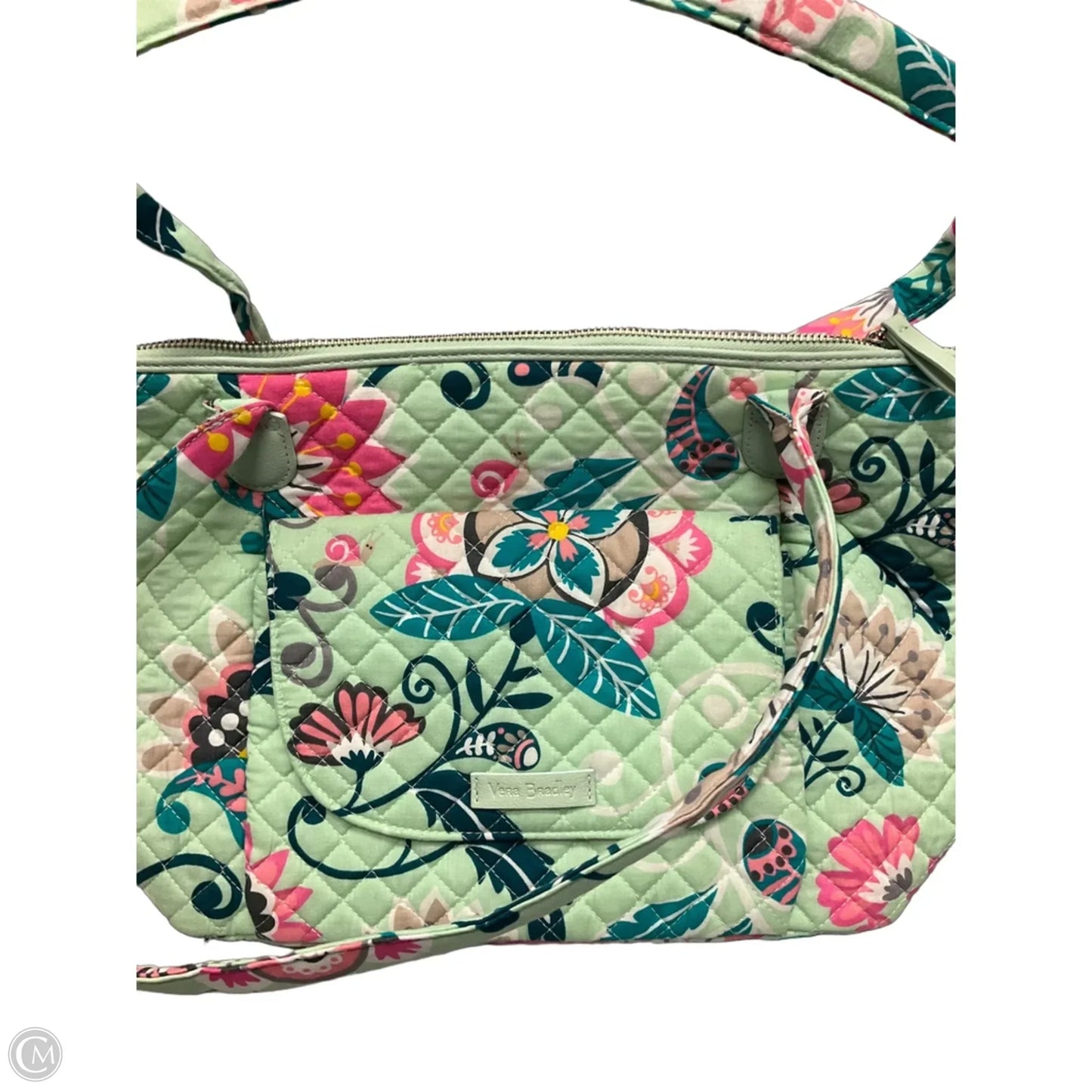 Handbag By Vera Bradley, Size: Large