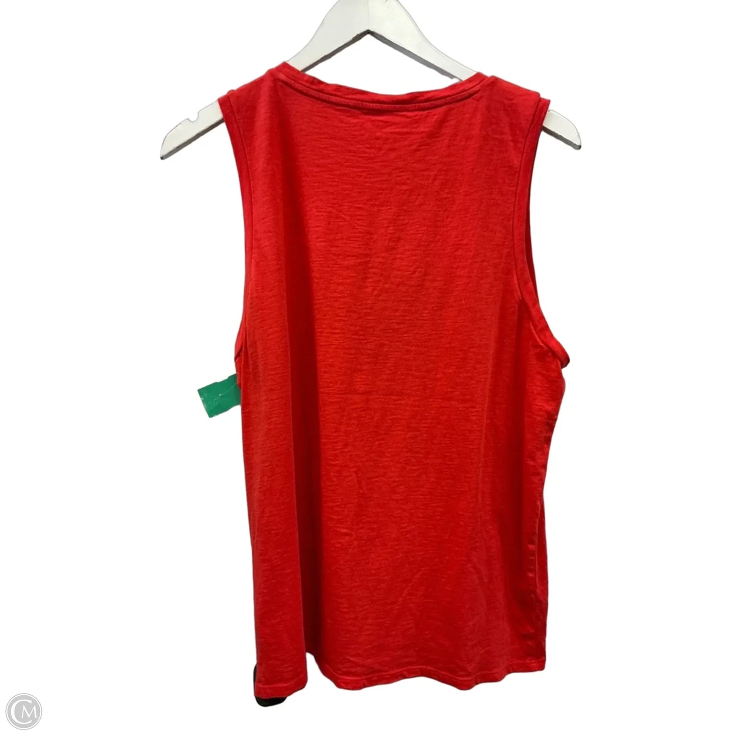 Tank Top By J. Crew In Red, Size: L