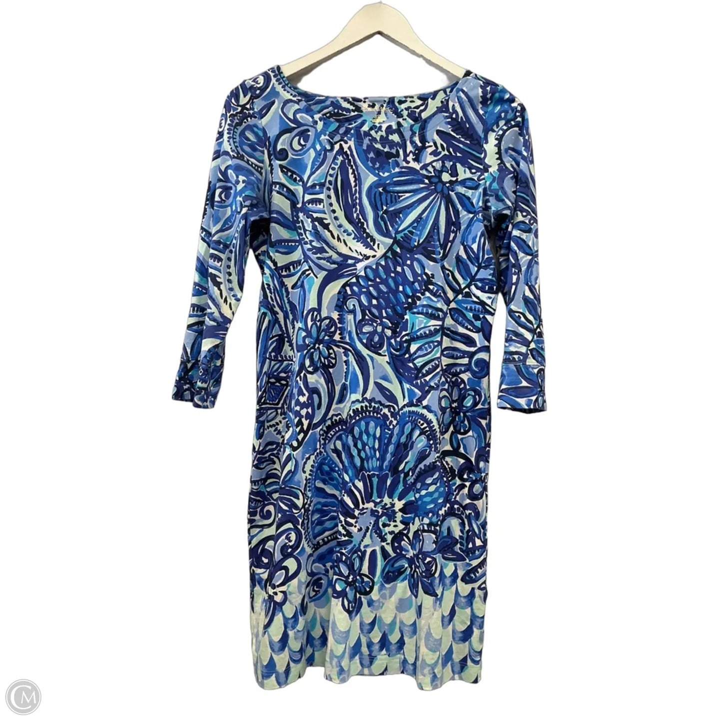 Dress Designer By Lilly Pulitzer In Blue, Size: Xs