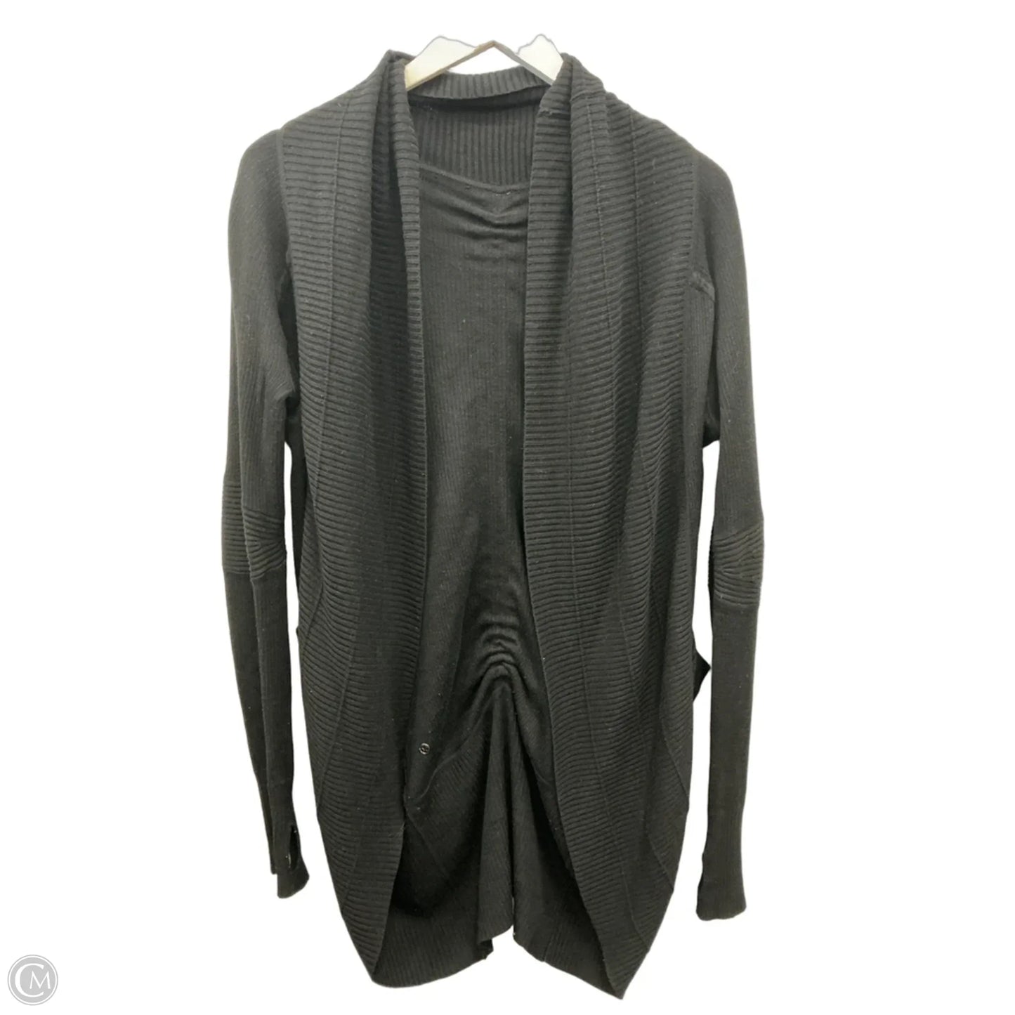 Sweater Cardigan By Lululemon In Black, Size: M