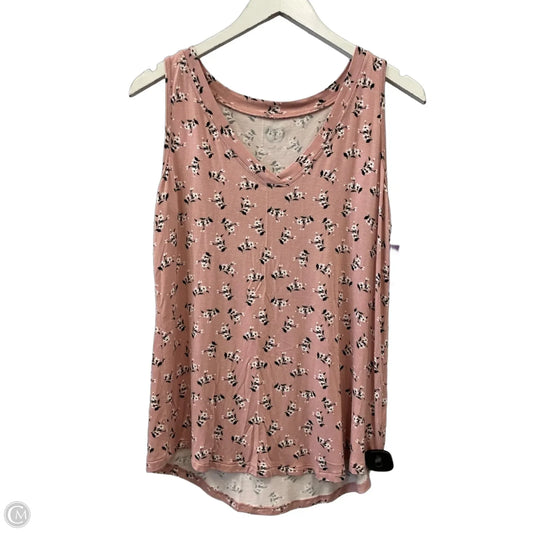 Top Sleeveless By Maurices In Pink, Size: M
