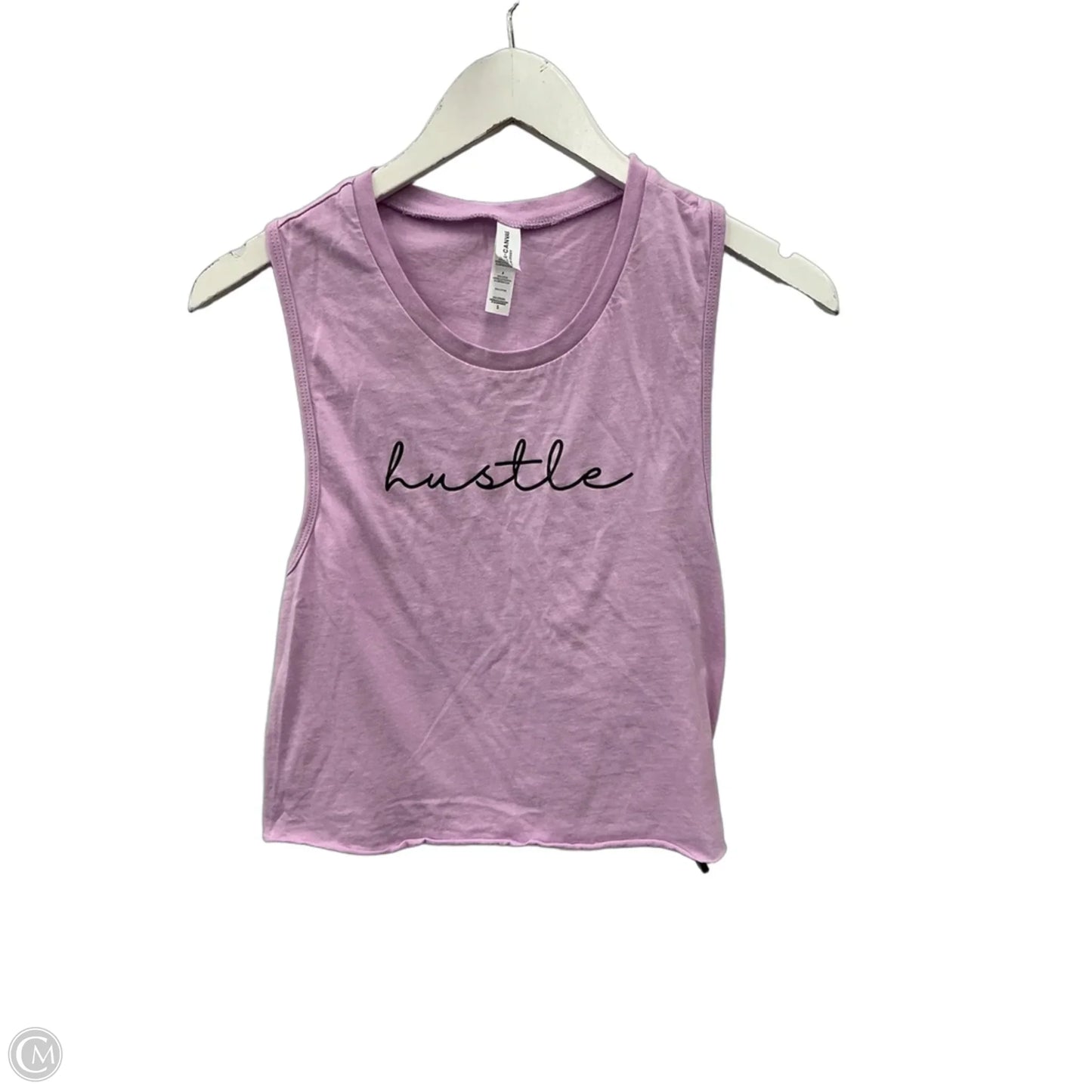 Athletic Tank Top By Bella + Canvas In Purple, Size: S