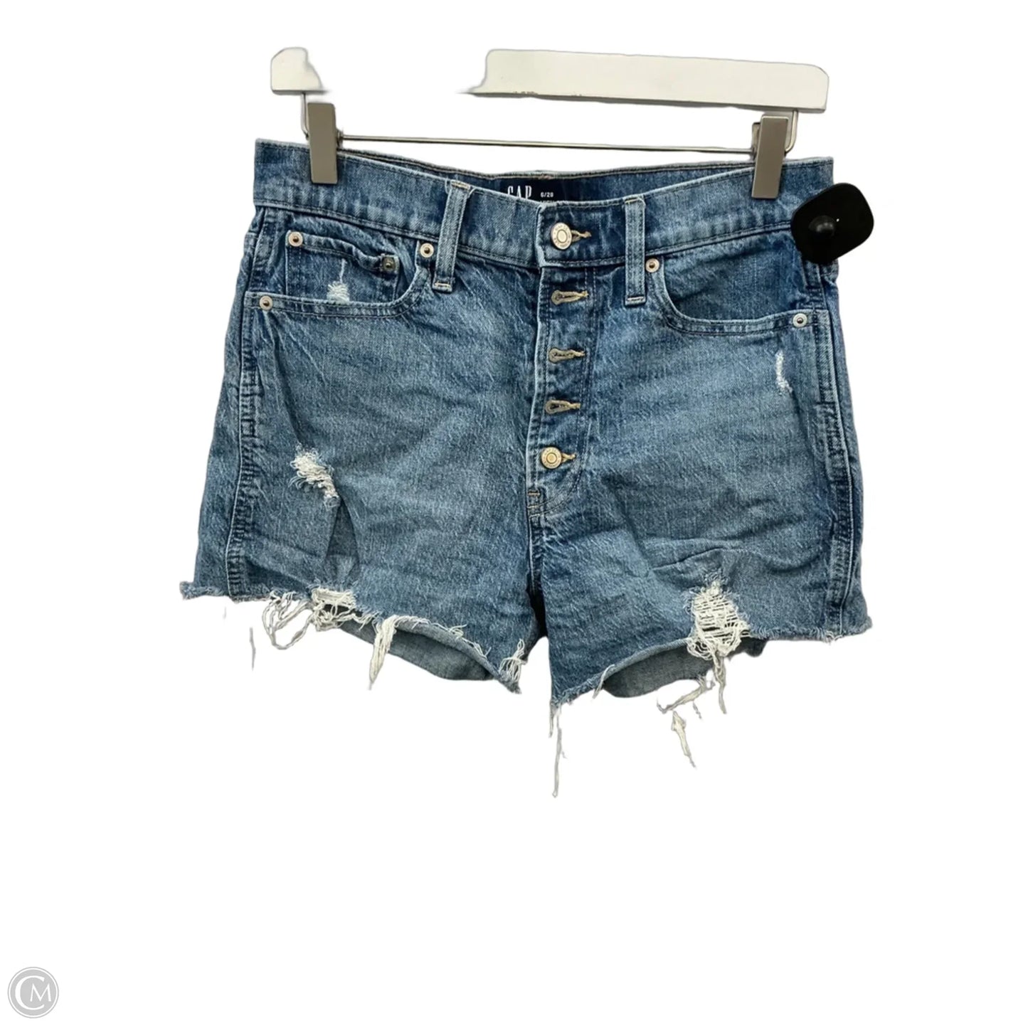 Shorts By Gap In Blue Denim, Size: 6