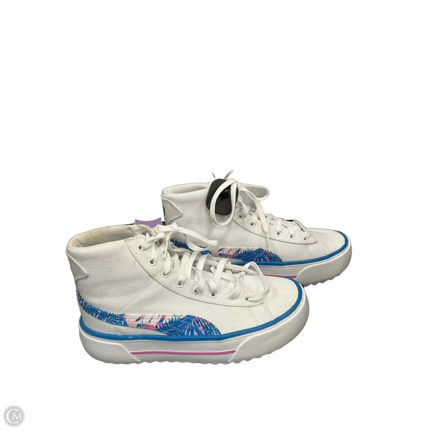 Shoes Heels Platform By Puma In White, Size: 10