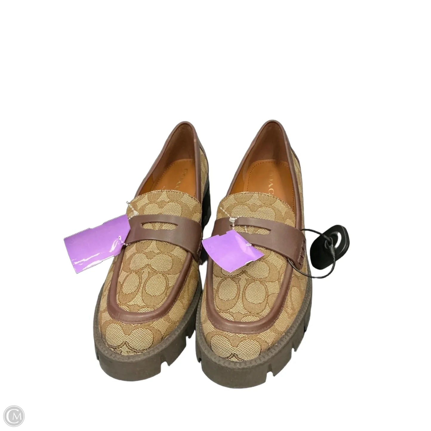 Shoes Designer By Coach In Brown, Size: 10
