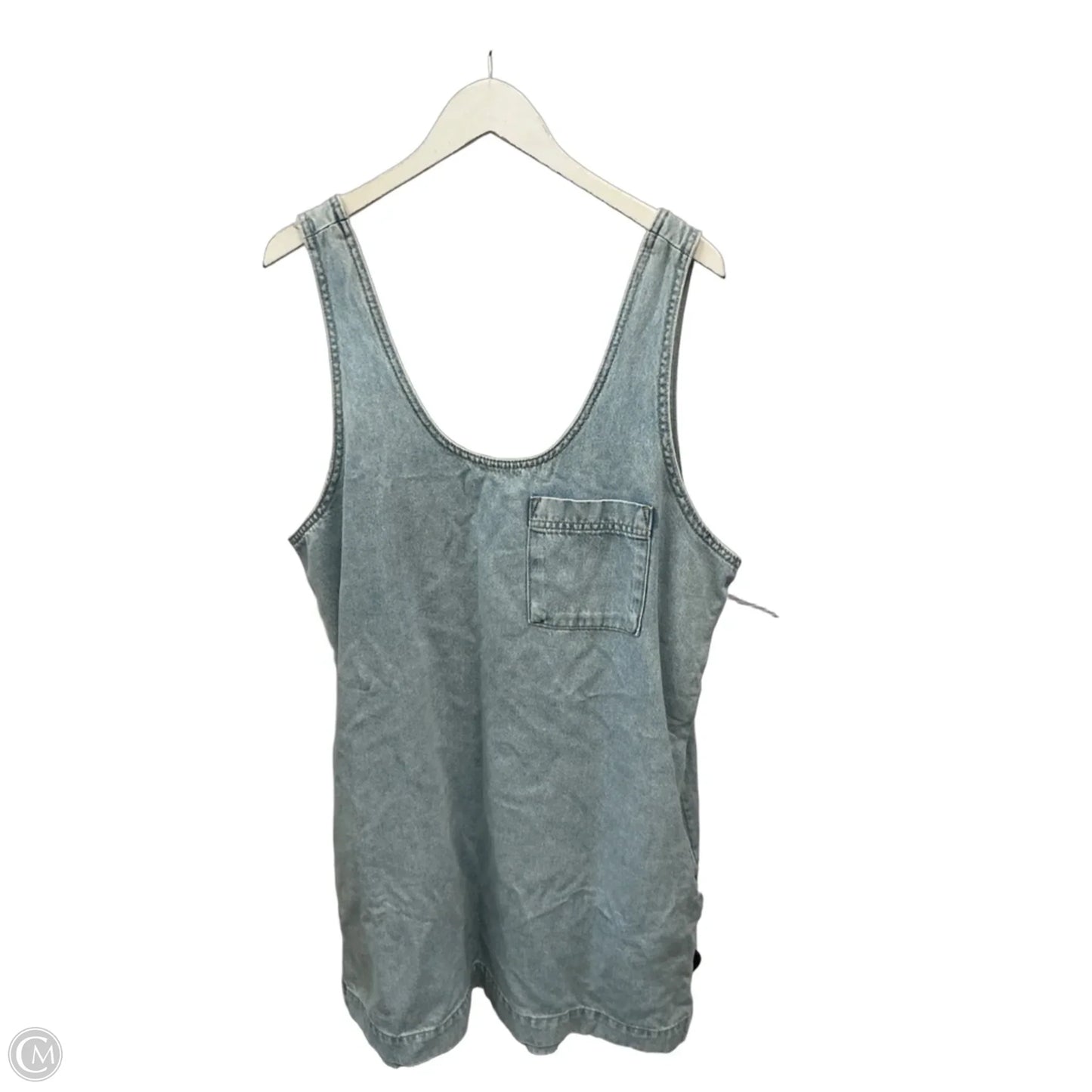Dress Casual Short By Universal Thread In Blue Denim, Size: L