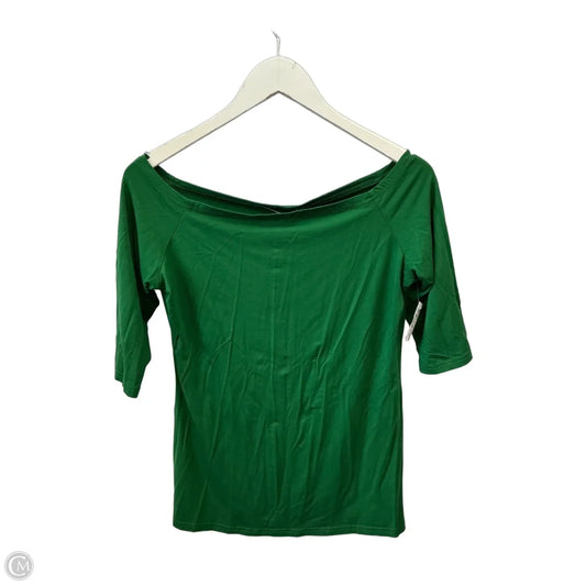 Top Short Sleeve By Clothes Mentor In Green, Size: M