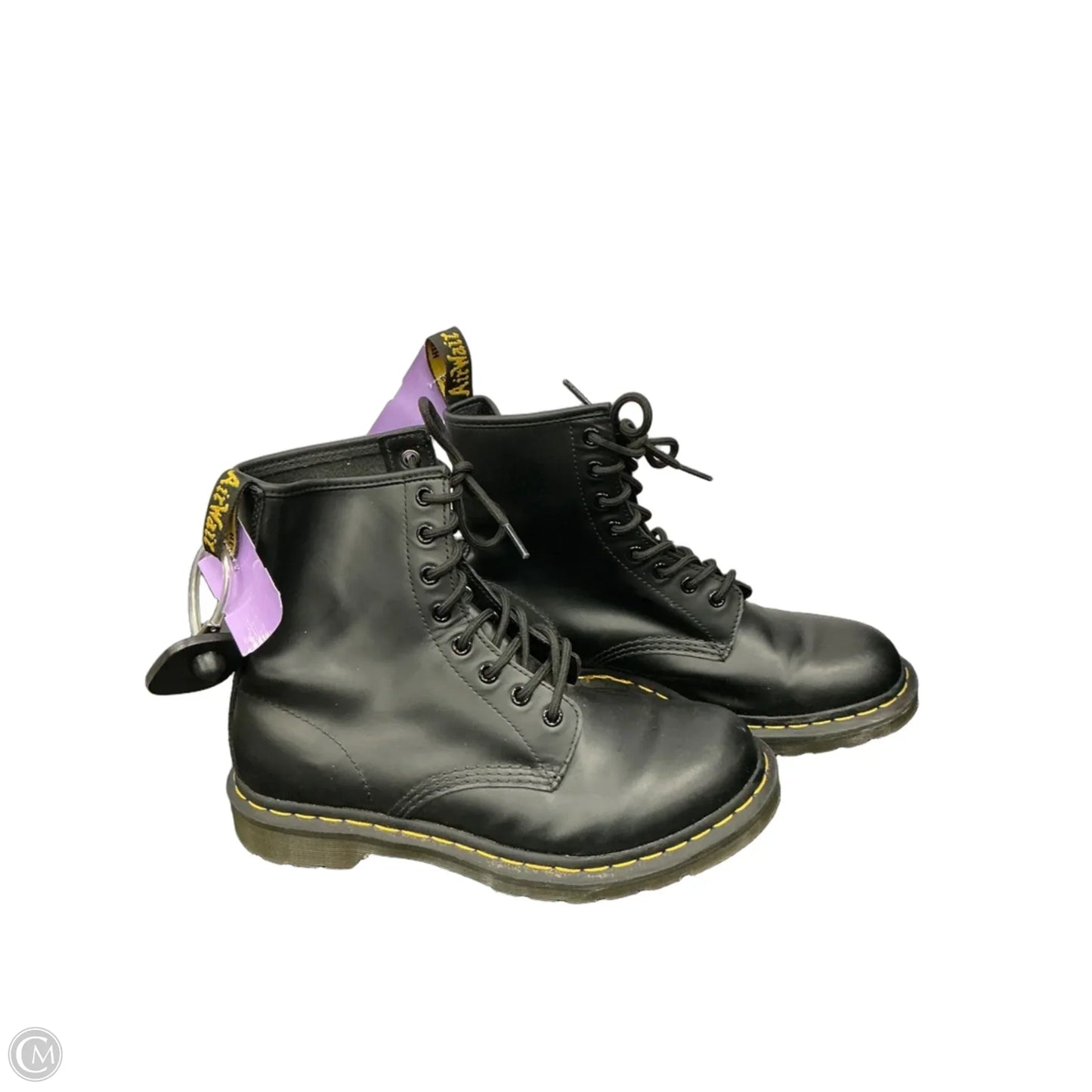 Boots Combat By Dr Martens In Black, Size: 9