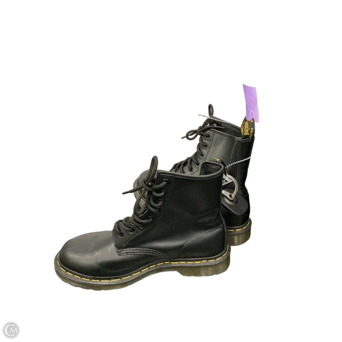 Boots Combat By Dr Martens In Black, Size: 9