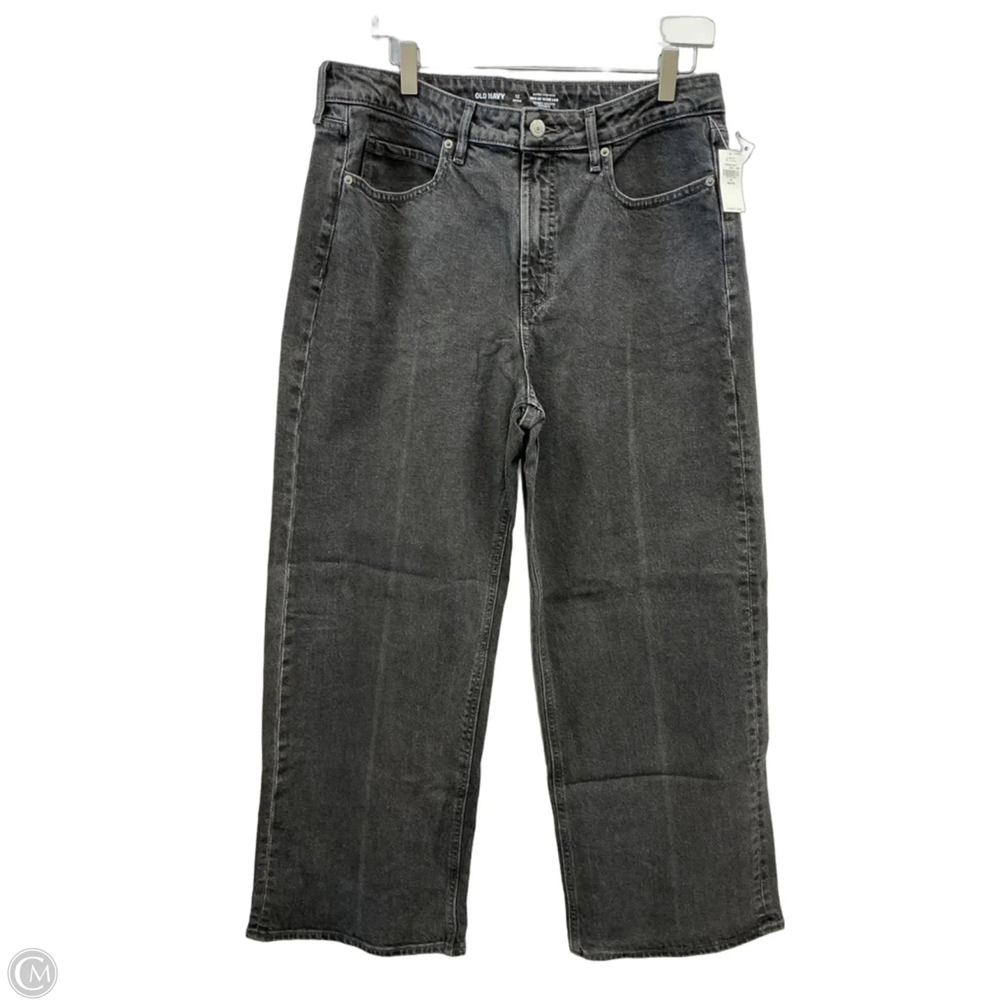 Jeans Wide Leg By Old Navy In Grey, Size: 12