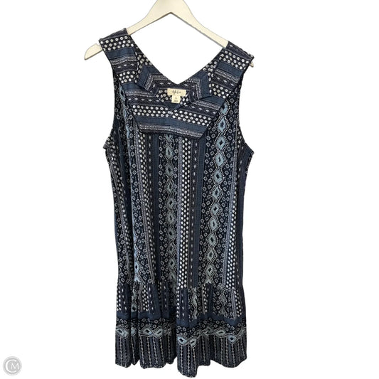 Dress Casual Short By Style And Company In Blue, Size: Xl