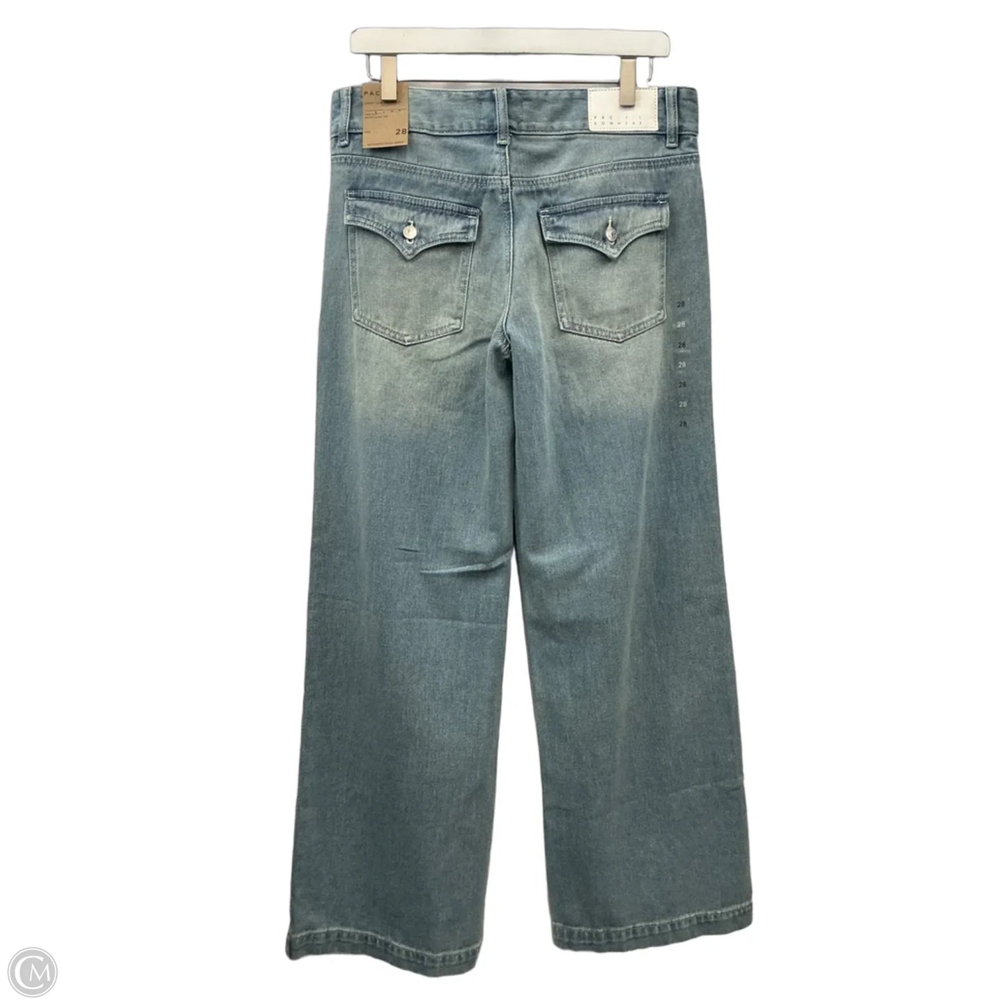 Jeans Wide Leg By Pacsun In Blue Denim, Size: 6