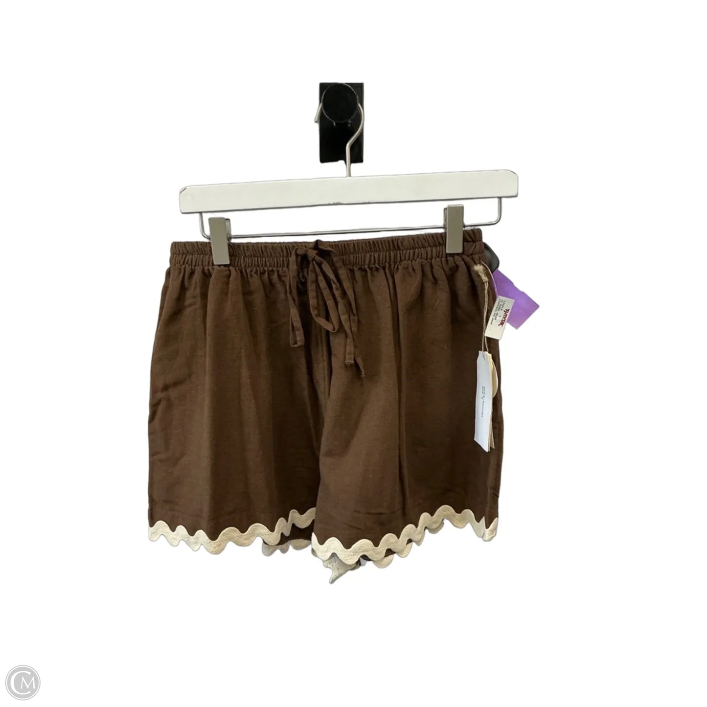 Shorts Set By Clothes Mentor In Brown, Size: S