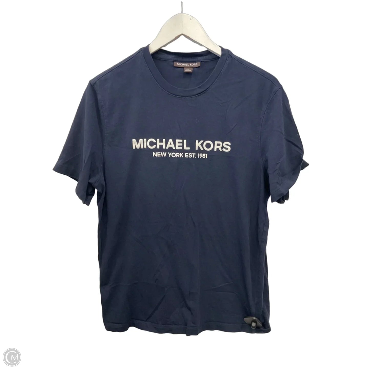 Top Short Sleeve By Michael By Michael Kors In Navy, Size: M
