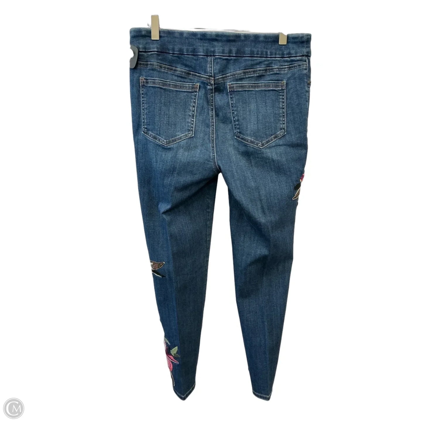 Jeans Jeggings By Chicos In Blue Denim, Size: 8