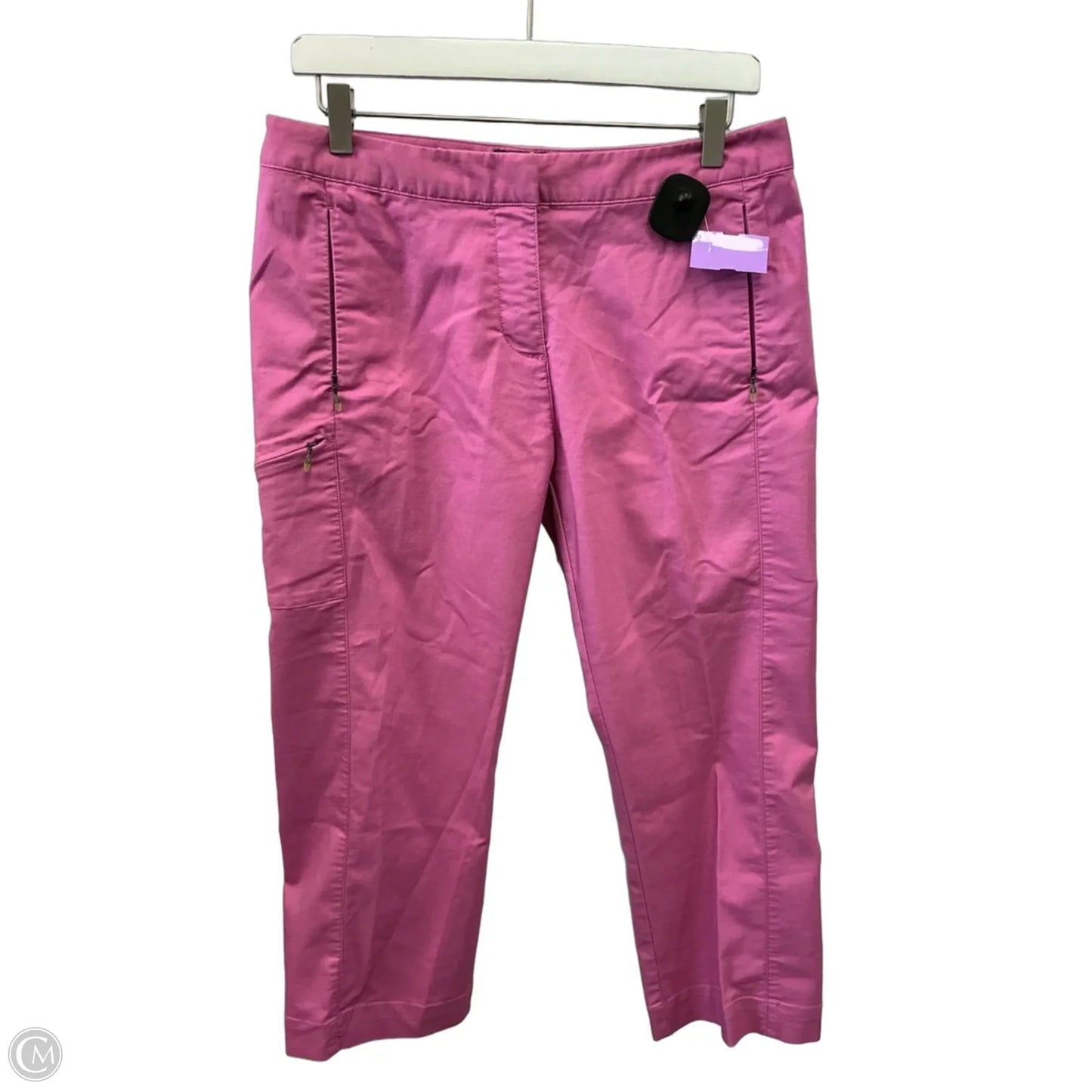 Athletic Pants By Adidas In Purple, Size: M
