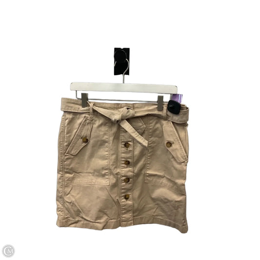 Skirt Mini & Short By White House Black Market In Beige, Size: 6