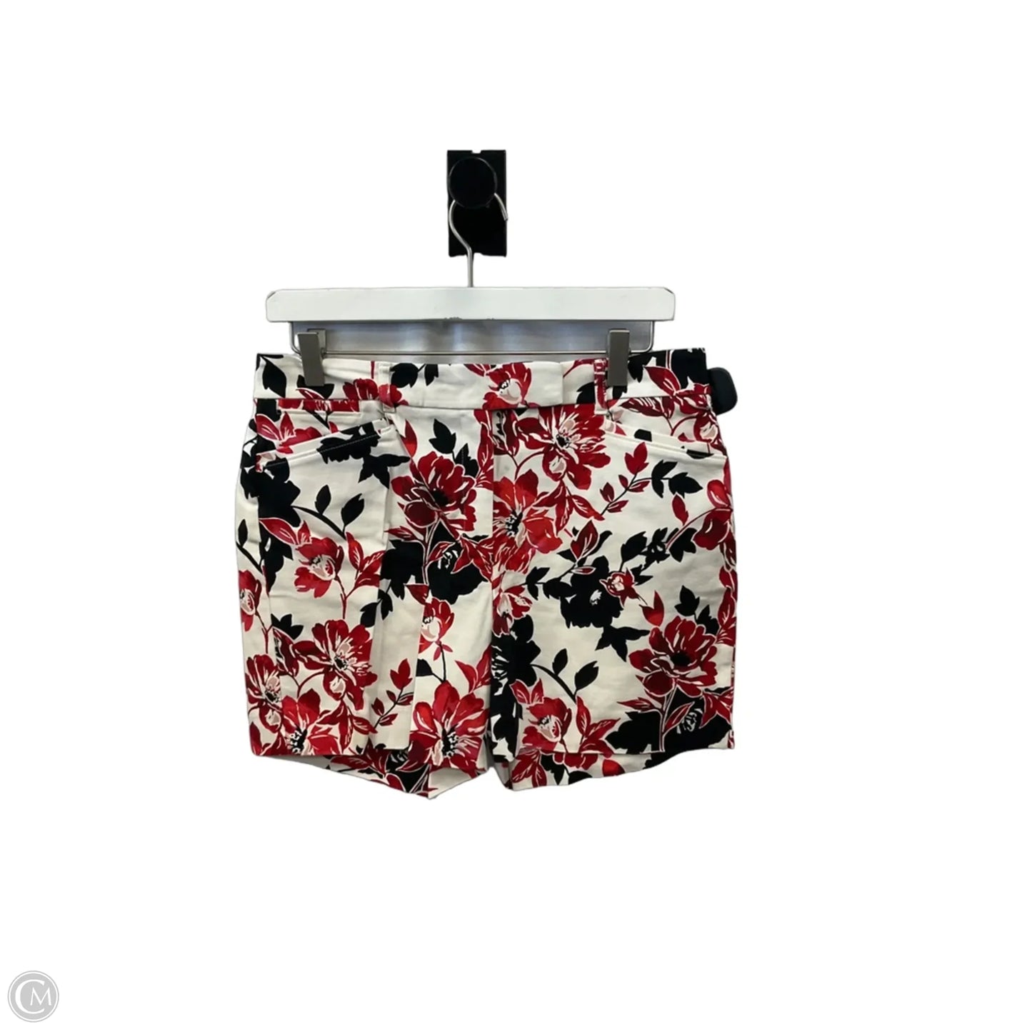 Shorts By White House Black Market In Red & White, Size: 8
