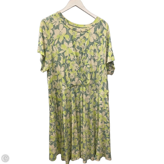 Dress Casual Short By Torrid In Green, Size: 3x