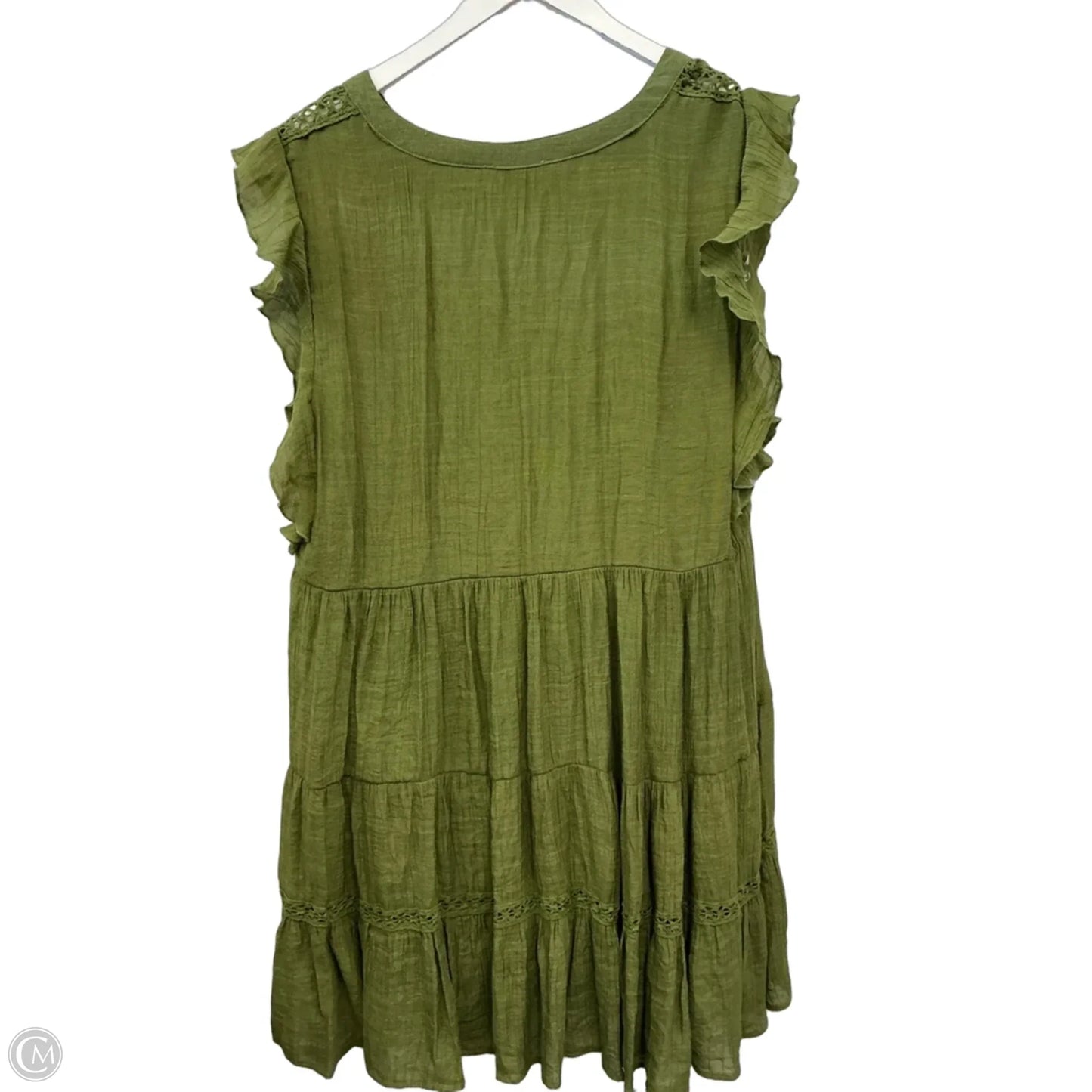 Dress Casual Short By Indigo Rose In Green, Size: 3x