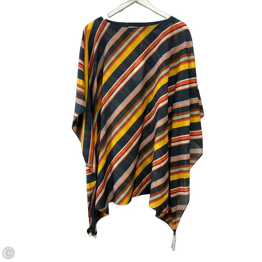 Swimwear Cover-up Designer By Tory Burch In Striped Pattern, Size: S