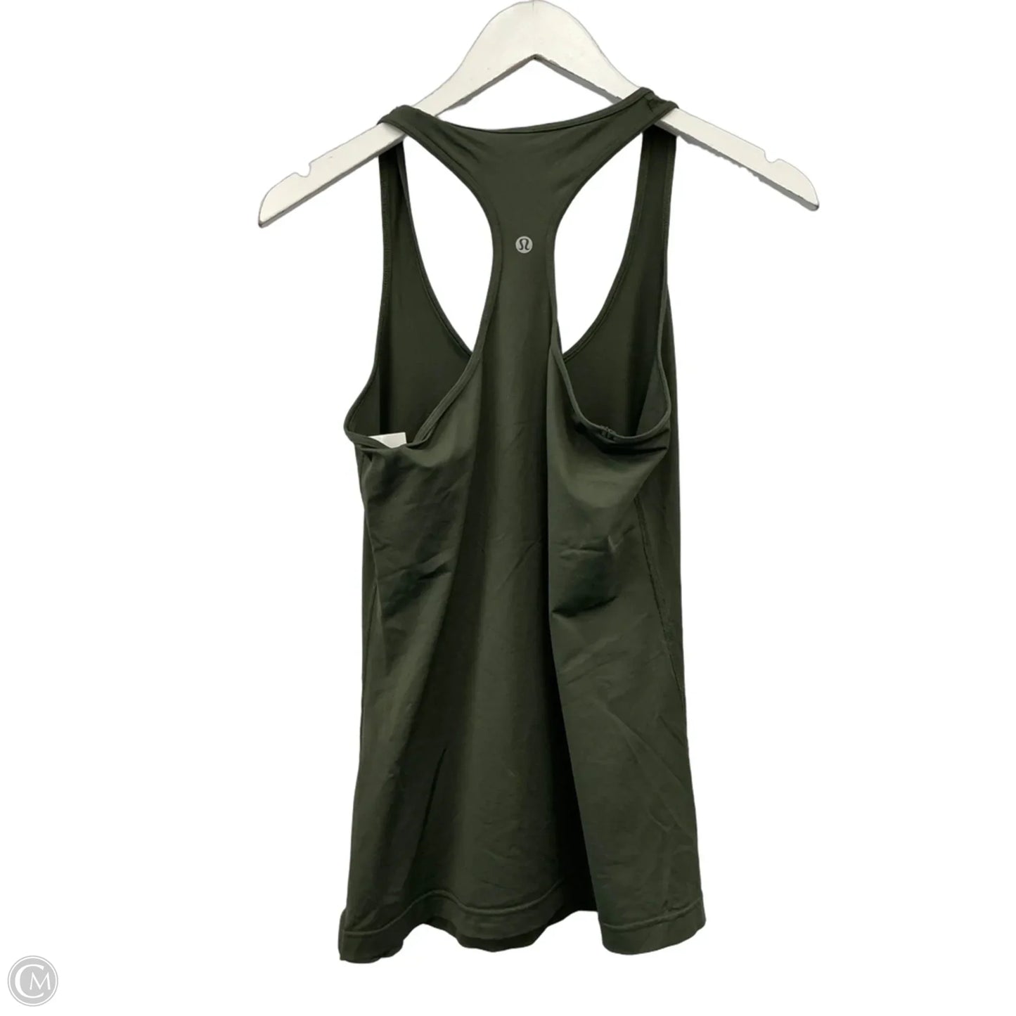 Athletic Tank Top By Lululemon In Green, Size: M