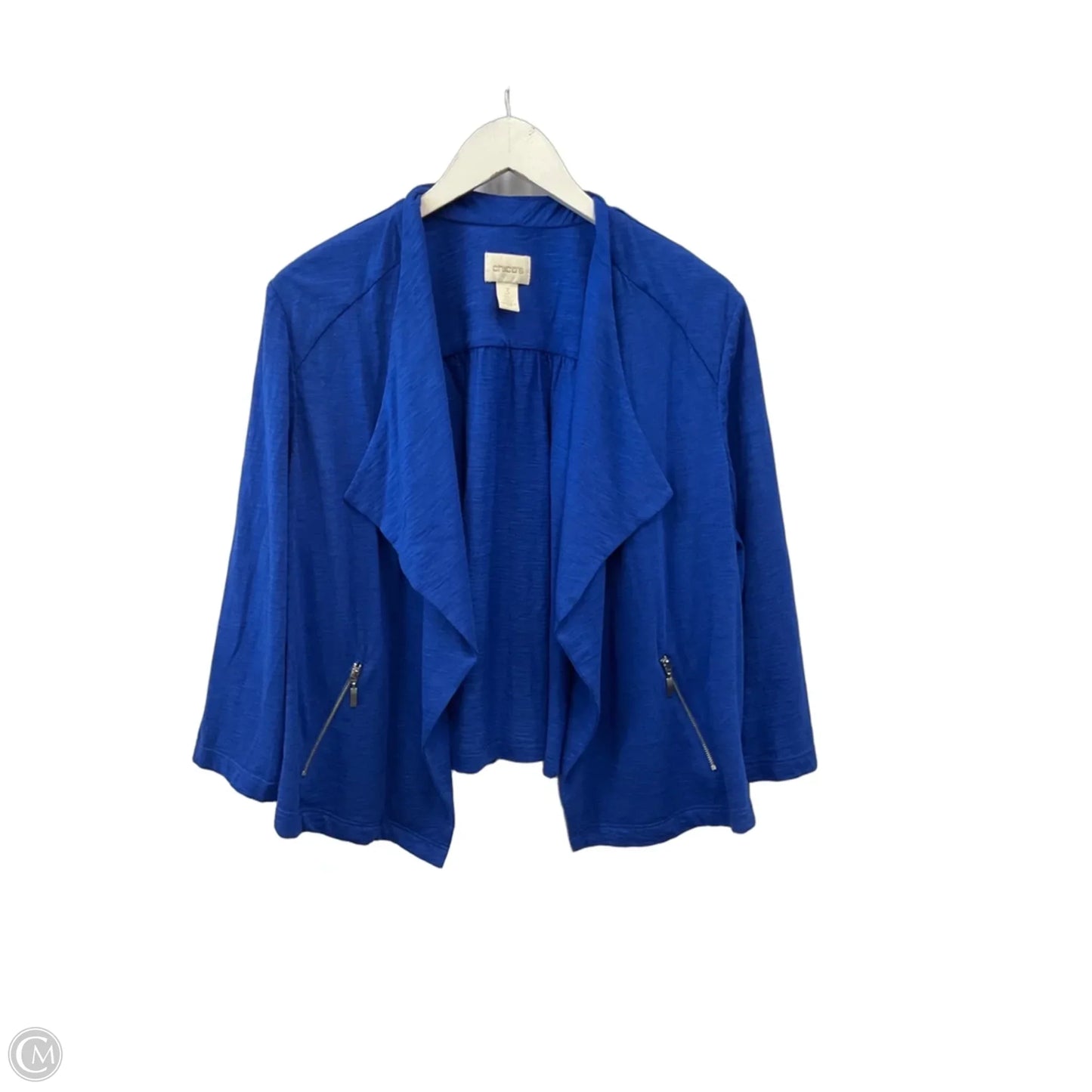 Cardigan By Chicos In Blue, Size: Xl