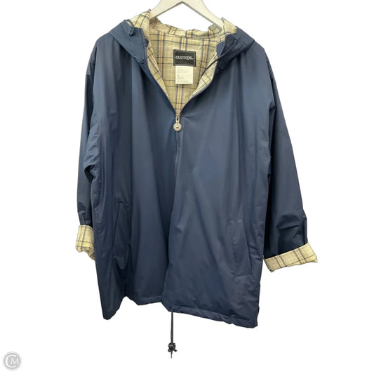 Jacket Other By Clothes Mentor In Navy, Size: 1x