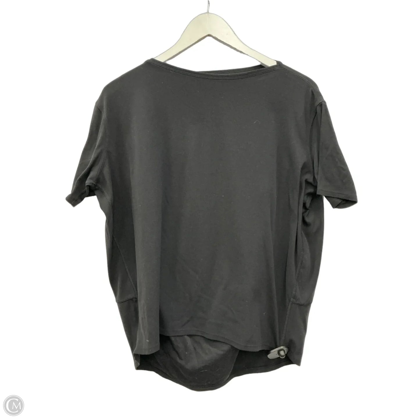 Athletic Short Sleeve By Lululemon In Black, Size: L