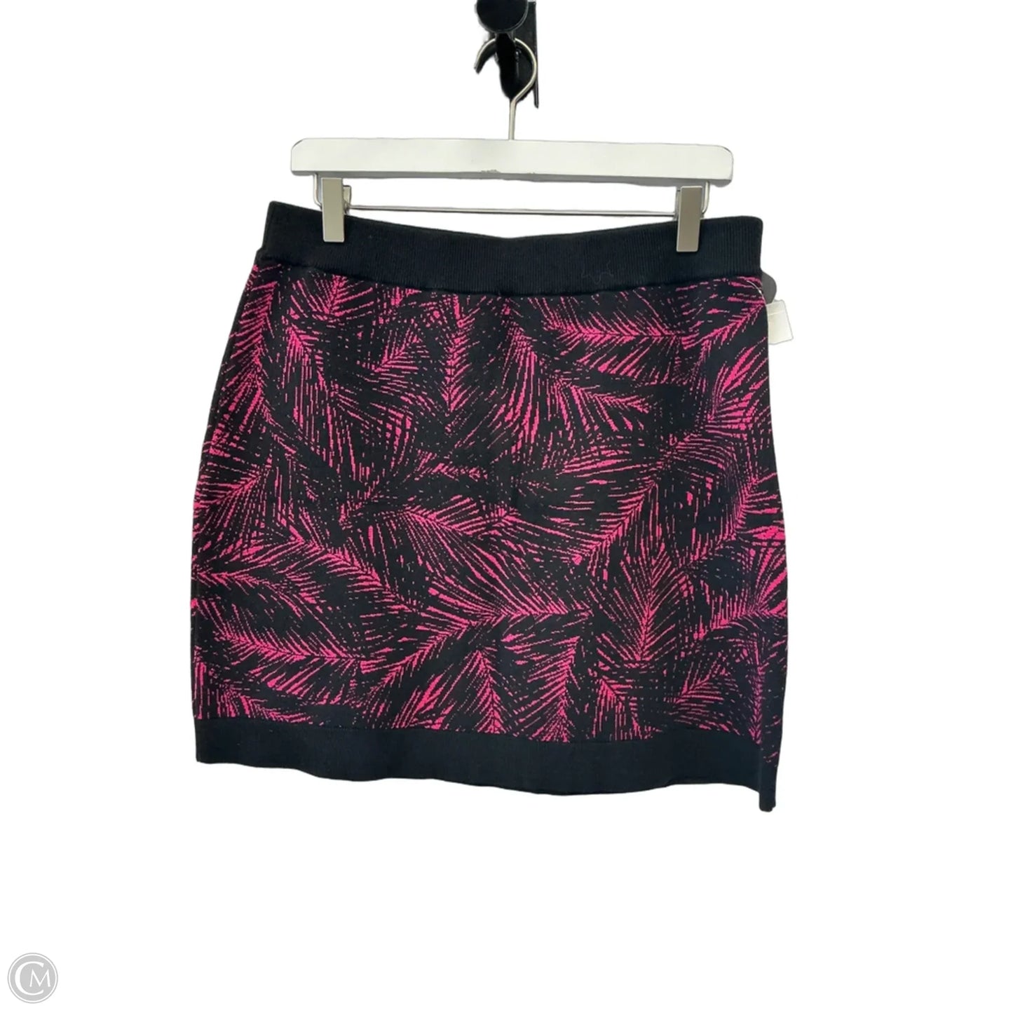 Skort 2pc Set By Michael By Michael Kors In Black & Pink, Size: L