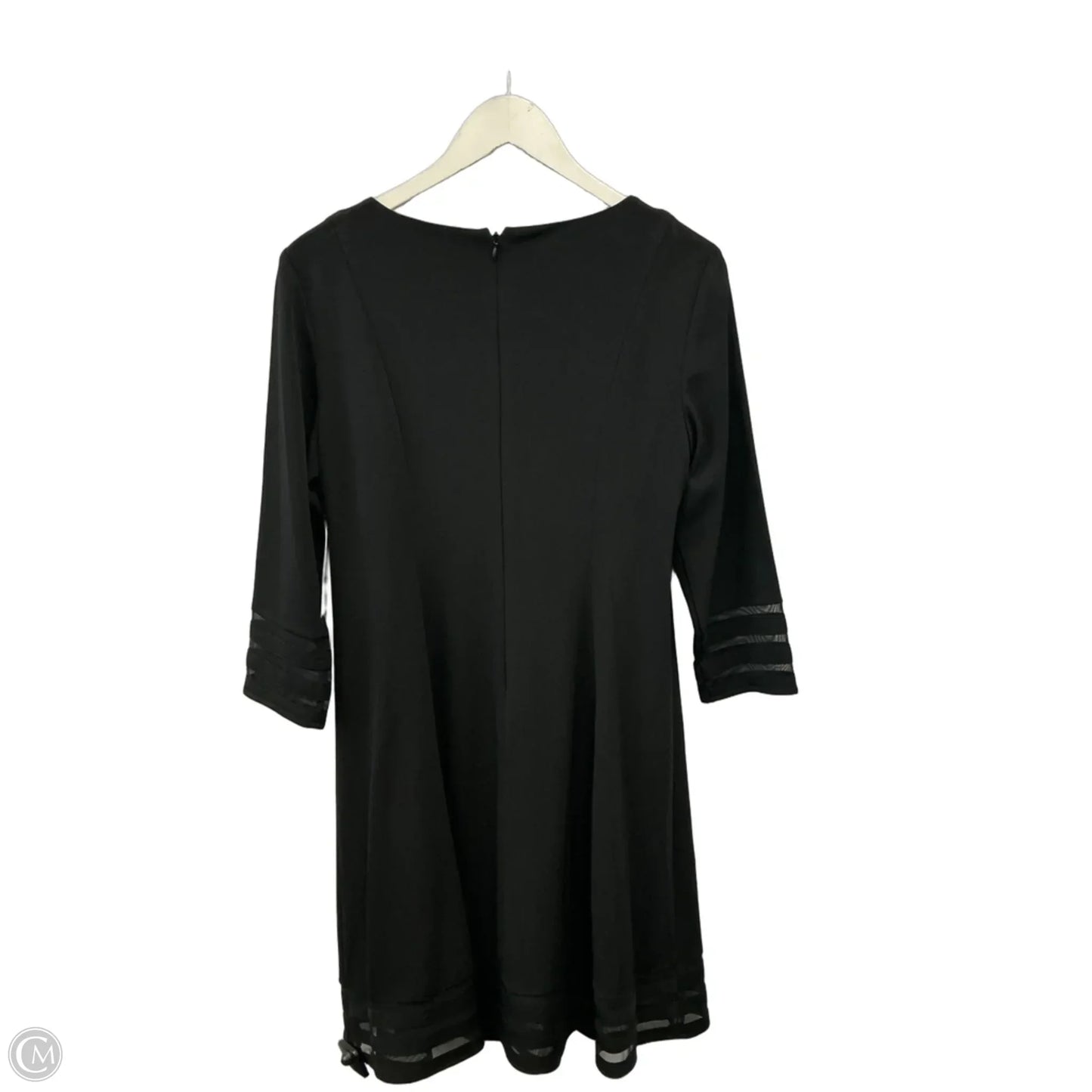 Dress Casual Midi By Jessica Howard In Black, Size: L