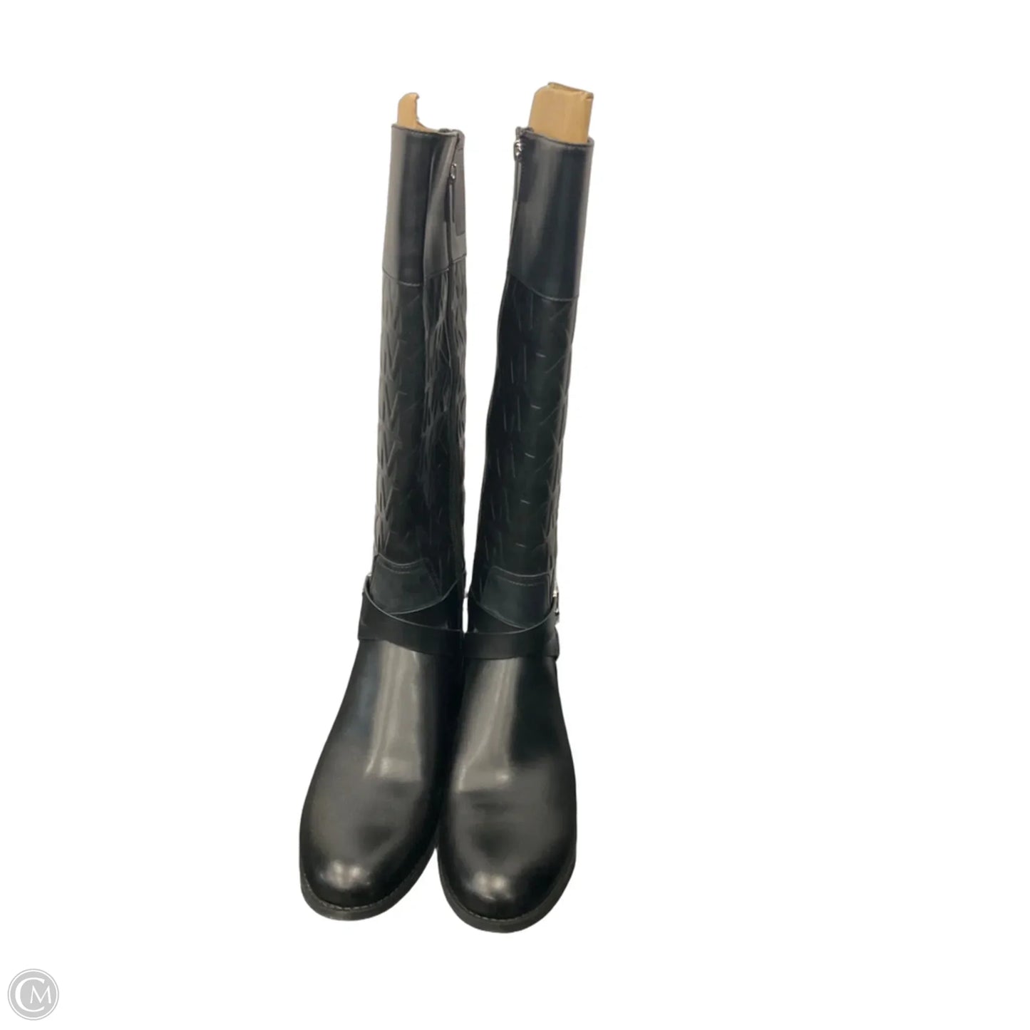 Boots Designer By Michael Kors In Black, Size: 10