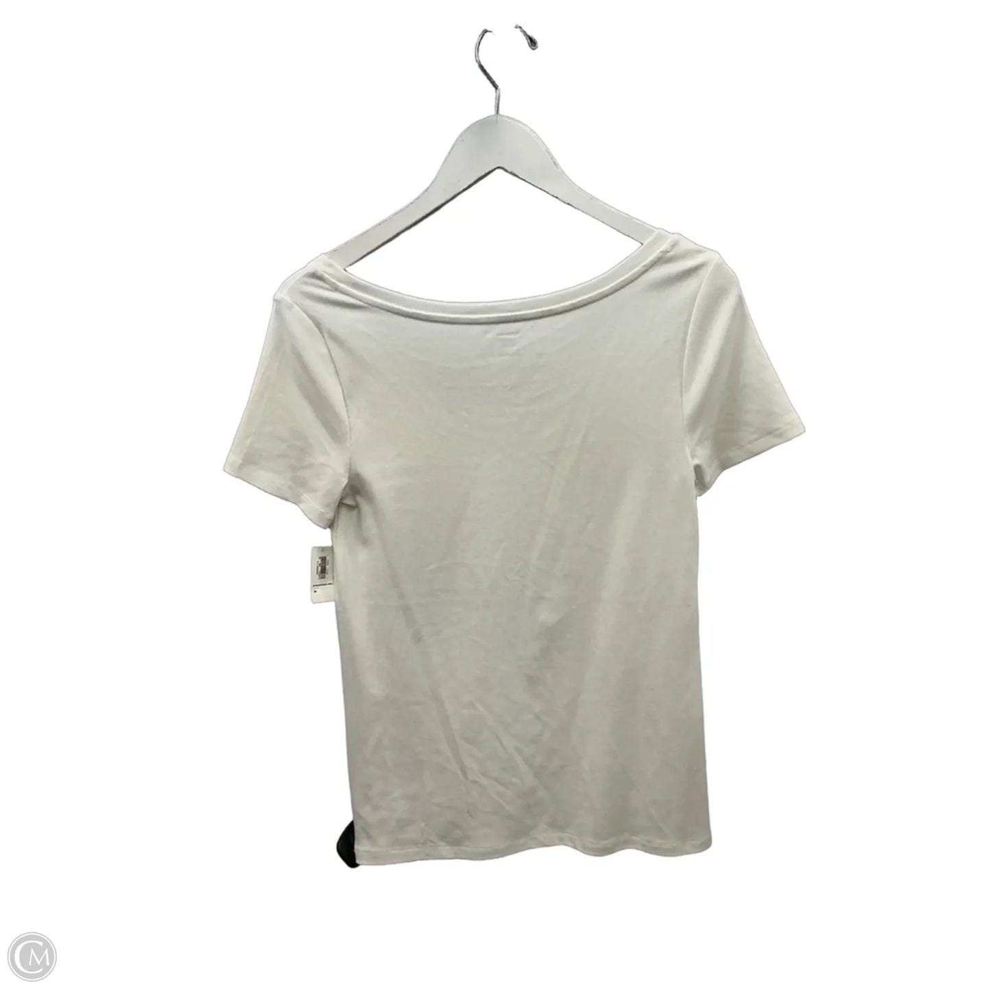 Top Short Sleeve Basic By Old Navy In White, Size: M