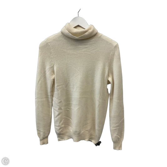 Sweater Cashmere By Bloomingdales In Cream, Size: M
