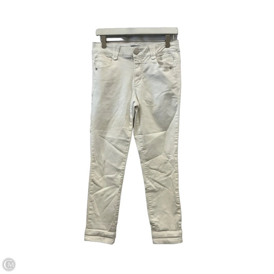 Jeans Skinny By Democracy In White Denim, Size: 6