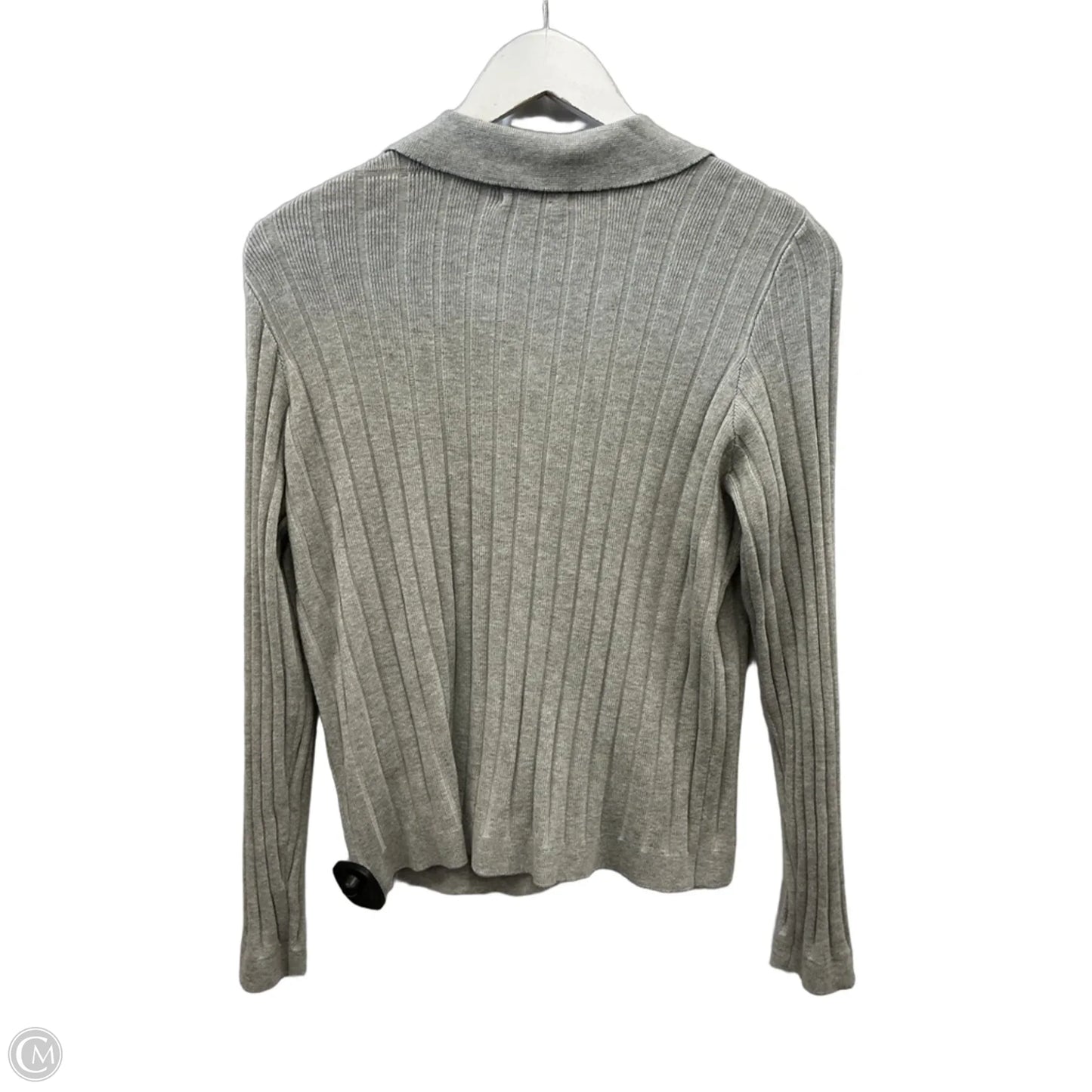 Cardigan By Kathy Ireland In Grey, Size: L