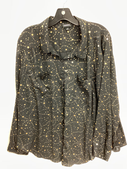 Top Ls By Torrid In Black, Size:3X